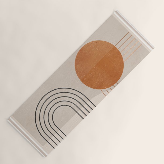 Minimal Geometric 138 Yoga Mat Gallery Image 1