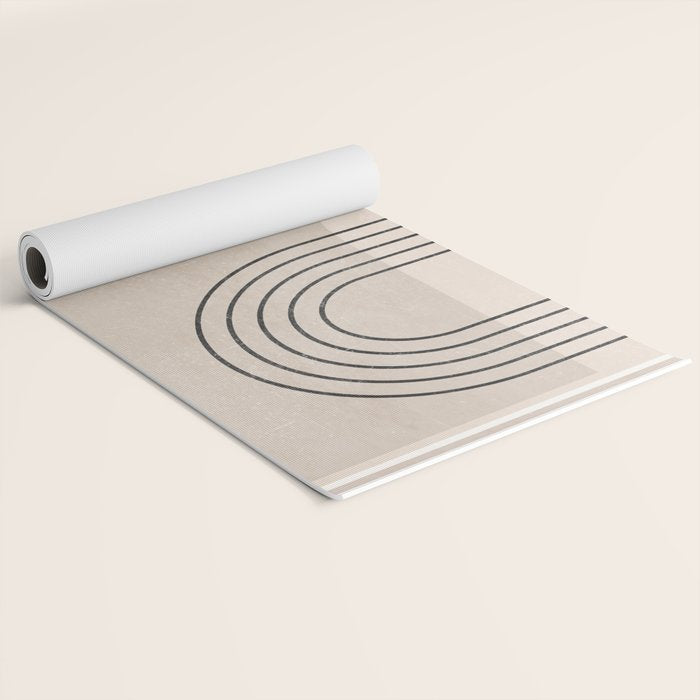 Minimal Geometric 138 Yoga Mat Gallery Image 2