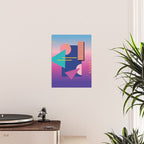 Memphis pattern 79 - 80s / 90s Retro Poster Gallery Image 2