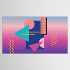 Memphis pattern 79 - 80s / 90s Retro Tablecloth Gallery Image 2