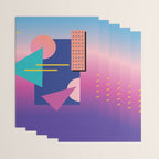 Memphis pattern 79 - 80s / 90s Retro Wrapping Paper Gallery Image 3
