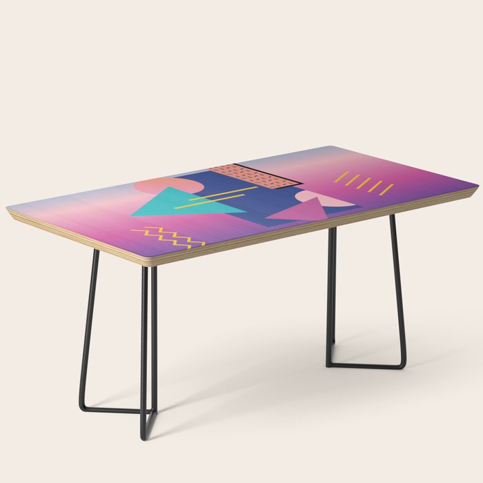 Memphis pattern 79 - 80s / 90s Retro Coffee Table Gallery Image 1