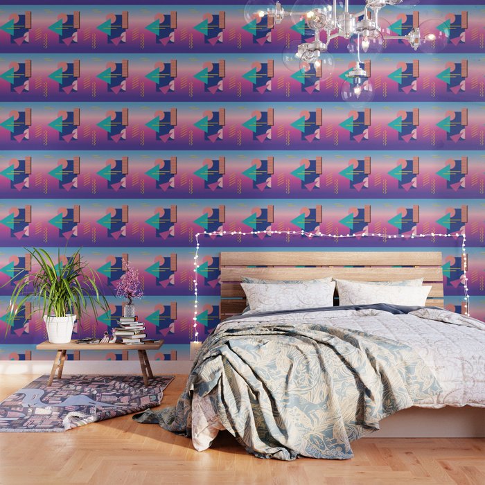 Memphis pattern 79 - 80s / 90s Retro Wallpaper Gallery Image 1