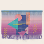 Memphis pattern 79 - 80s / 90s Retro Wall Hanging Gallery Image 1