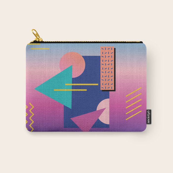 Memphis pattern 79 - 80s / 90s Retro Carry All Pouch Gallery Image 1