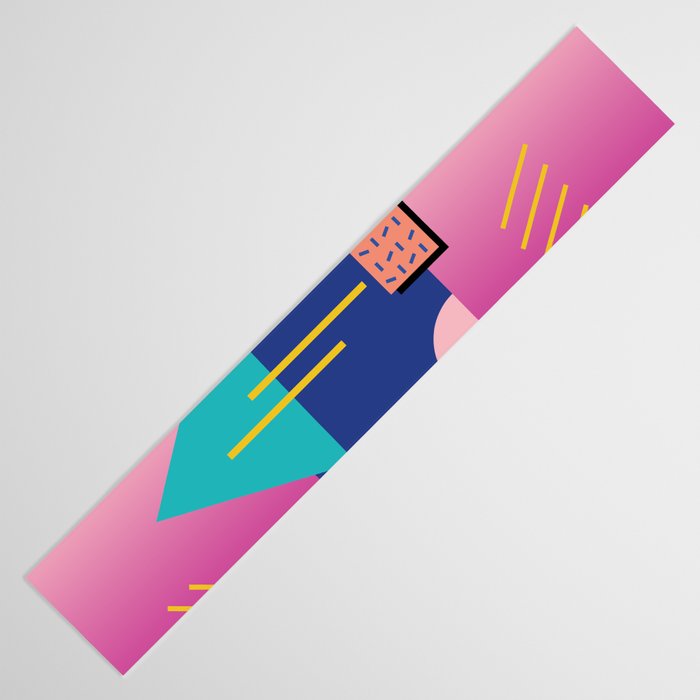 Memphis pattern 79 - 80s / 90s Retro Table Runner Gallery Image 3