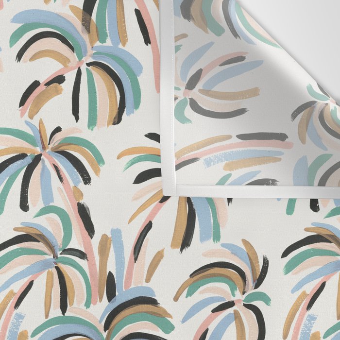 Rainbow Palm Wall Tapestry Gallery Image 3