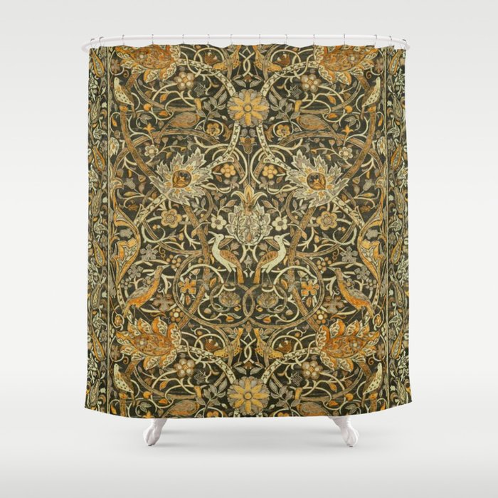 William Morris Bullerswood pattern,No.3, Shower Curtain Gallery Image 1
