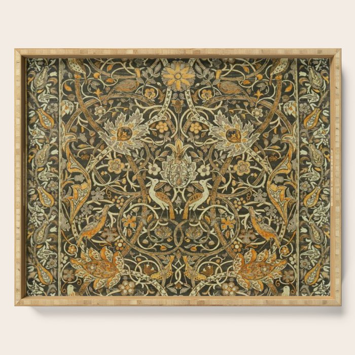William Morris Bullerswood pattern,No.3, Serving Tray Gallery Image 1