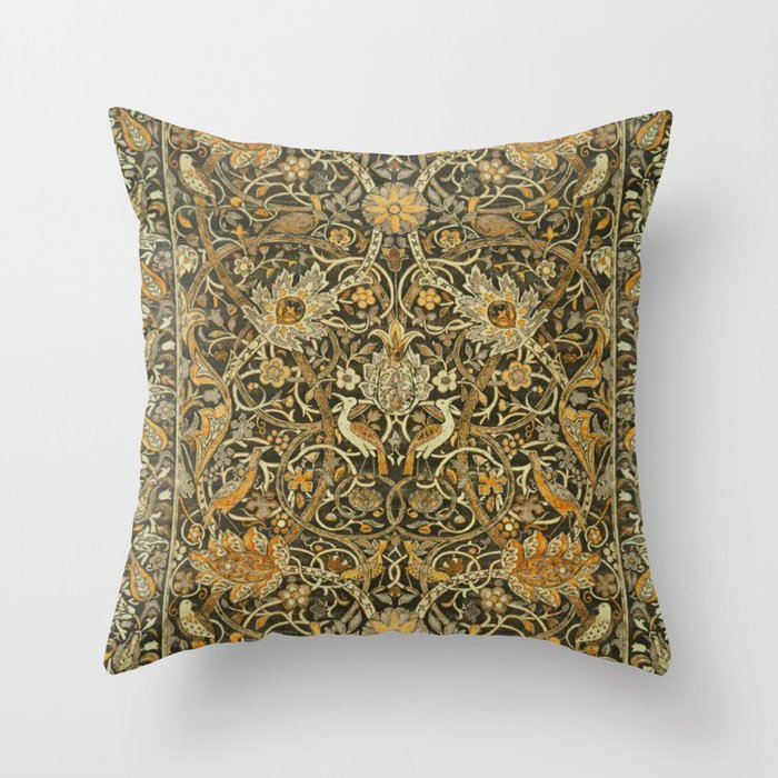 William Morris Bullerswood pattern,No.3, Throw Pillow Gallery Image 6