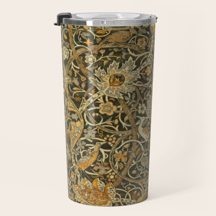 William Morris Bullerswood pattern,No.3, Travel Mug Gallery Image 3