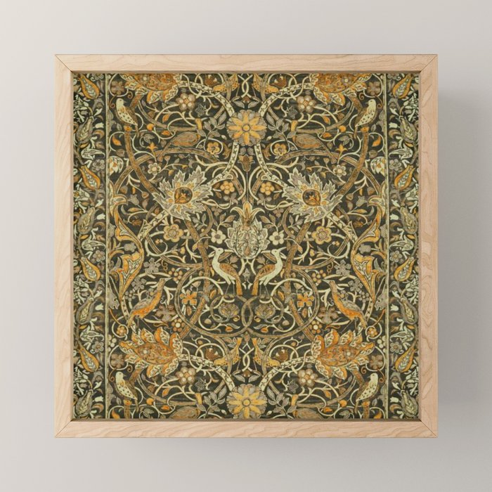 William Morris Bullerswood pattern,No.3, Mini Art Print Gallery Image 1