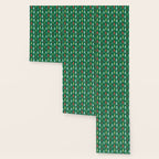 Green christmas pine tree doodle pattern Wallpaper Gallery Image 3