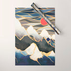 Ice Mountains Wrapping Paper Gallery Image 1