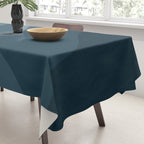 Abstract Color Waves - Blue Tones Tablecloth Gallery Image 3