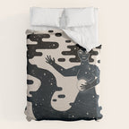 Space Mermaid Duvet Cover Gallery Image 6