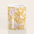 Wildflowers in Turmeric Coffee Mug Gallery Image 4