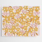 Wildflowers in Turmeric Jigsaw Puzzle Gallery Image 1