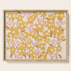 Wildflowers in Turmeric Serving Tray Gallery Image 1