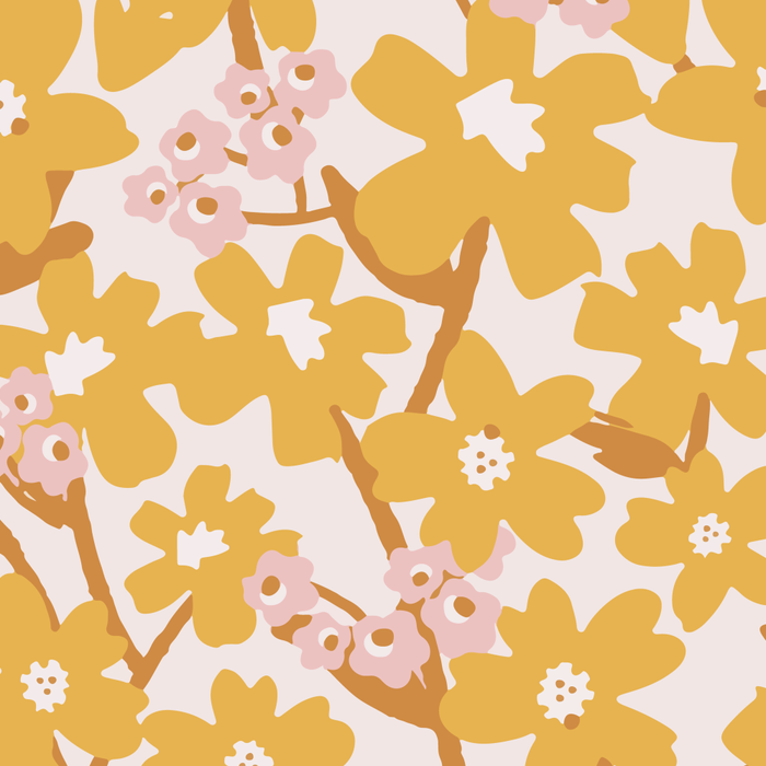 Wildflowers in Turmeric Coffee Mug Gallery Image 2