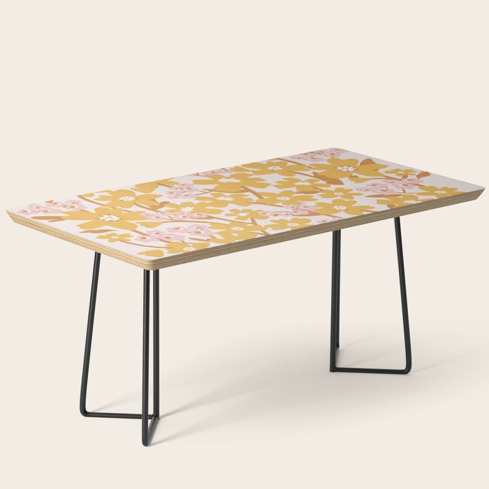 Wildflowers in Turmeric Coffee Table Gallery Image 1