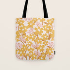 Wildflowers in Turmeric Tote Bag Gallery Image 1