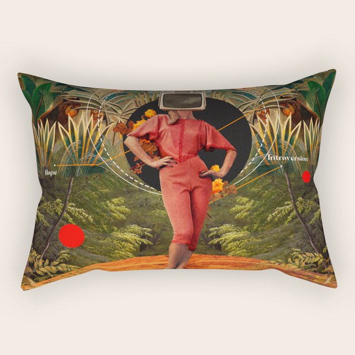Her hopes never end Rectangular Pillow Gallery Image 1