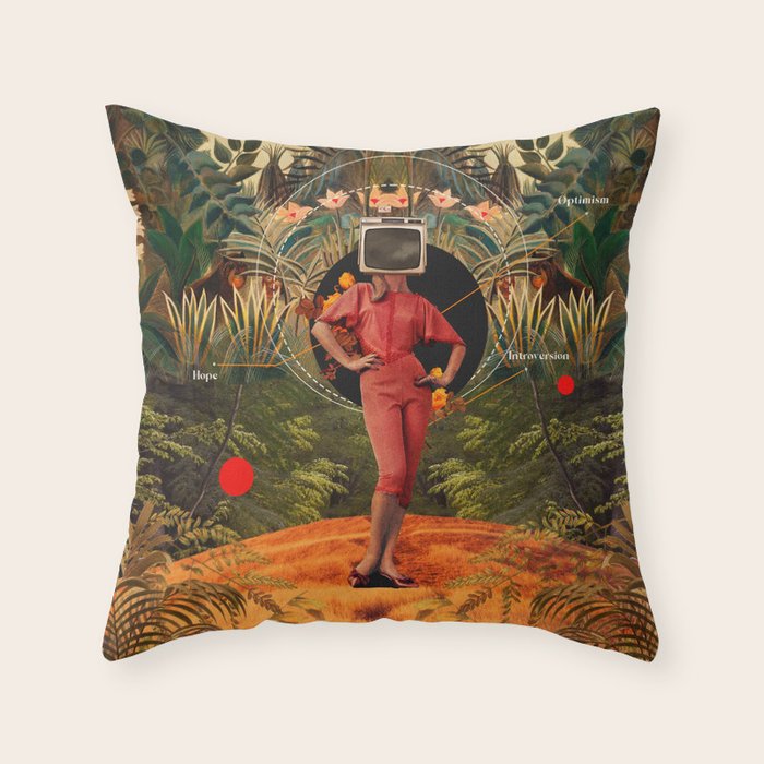 Her hopes never end Throw Pillow Gallery Image 6