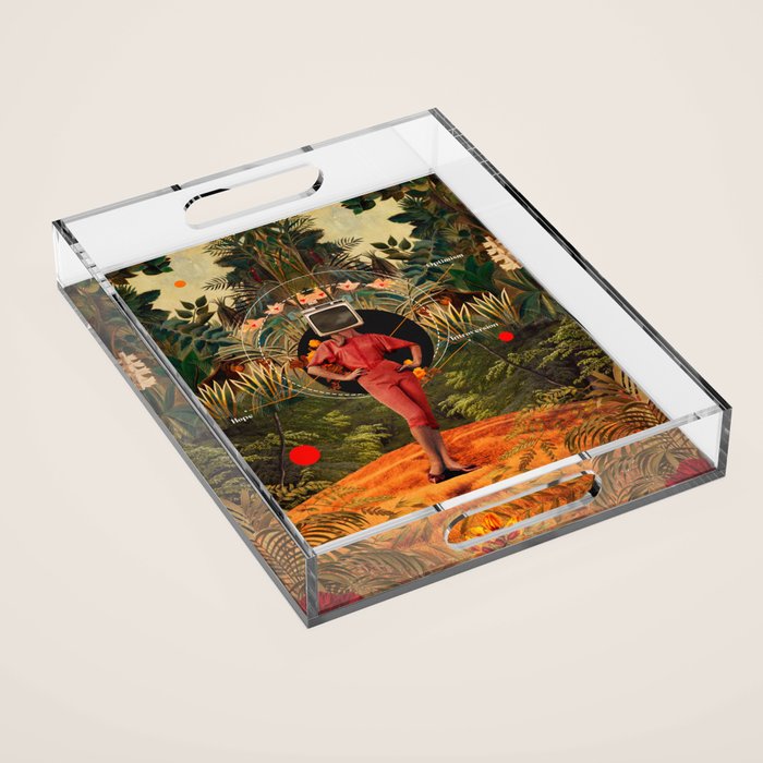Her hopes never end Acrylic Tray Gallery Image 1