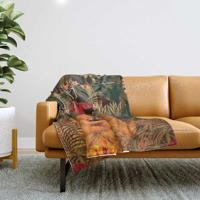 Her hopes never end Throw Blanket Gallery Image 1
