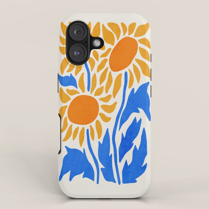 FOLIAGE 002: Sunflower | Flower Market iPhone Case Gallery Image 1