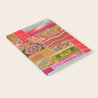 Boho Sari Patchwork Quilt Notebook Gallery Image 2