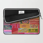 Boho Sari Patchwork Quilt Laptop Sleeve Gallery Image 2