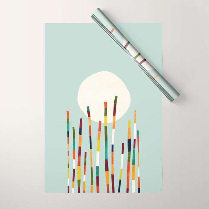 Bamboo Forest Wrapping Paper Gallery Image 1