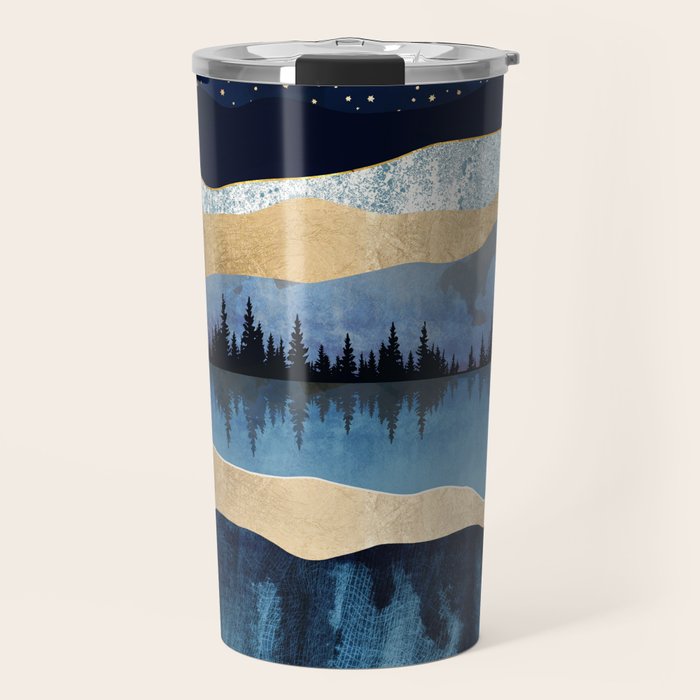 Midnight Lake Travel Mug Gallery Image 1