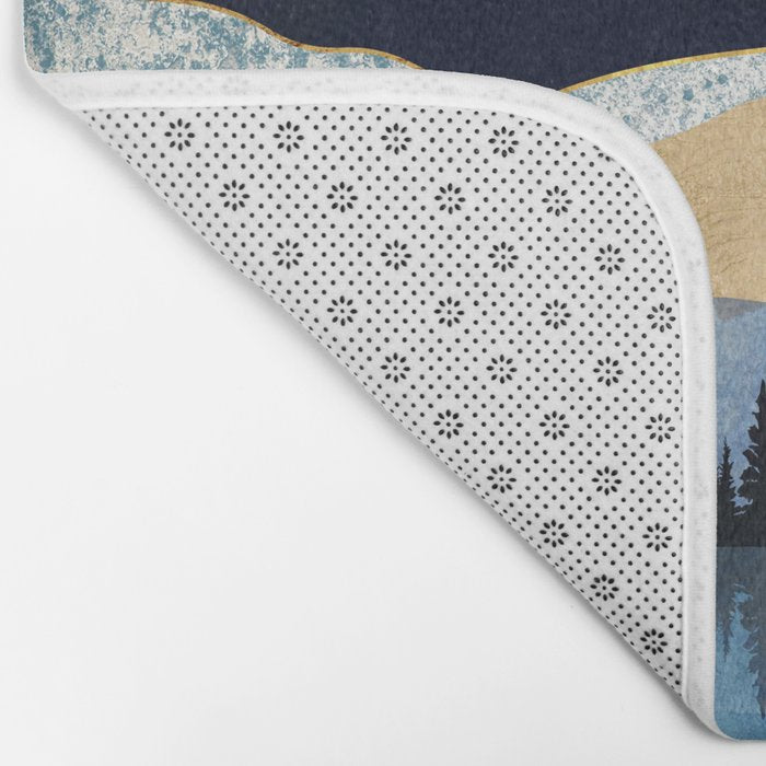 Midnight Lake Bath Mat Gallery Image 2