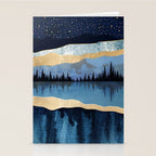 Midnight Lake Stationery Card Gallery Image 2
