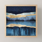 Midnight Lake Mini Art Print Gallery Image 1