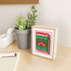 Wall quote art with Tiger Mini Art Print Gallery Image 2