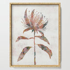 Silhouette plant acrylic Serving Tray Gallery Image 1