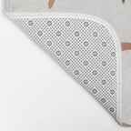 Silhouette plant acrylic Bath Mat Gallery Image 2