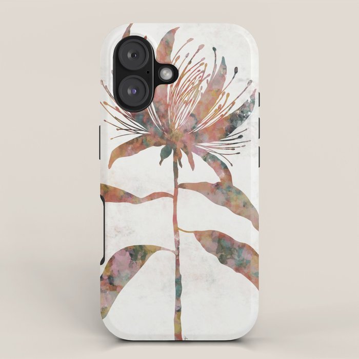 Silhouette plant acrylic iPhone Case Gallery Image 1