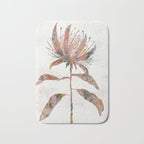 Silhouette plant acrylic Bath Mat Gallery Image 1