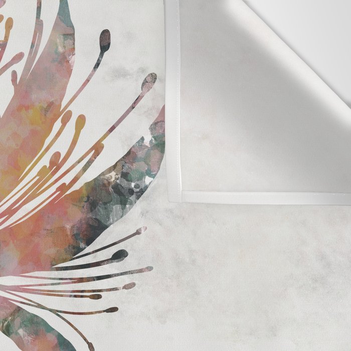 Silhouette plant acrylic Wall Tapestry Gallery Image 3