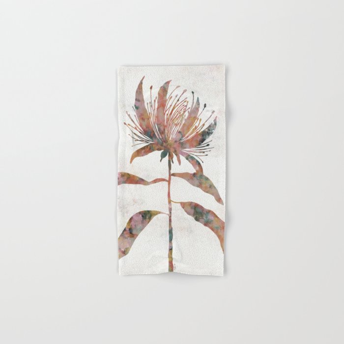 Silhouette plant acrylic Bath Towel Gallery Image 1