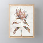 Silhouette plant acrylic Mini Art Print Gallery Image 1