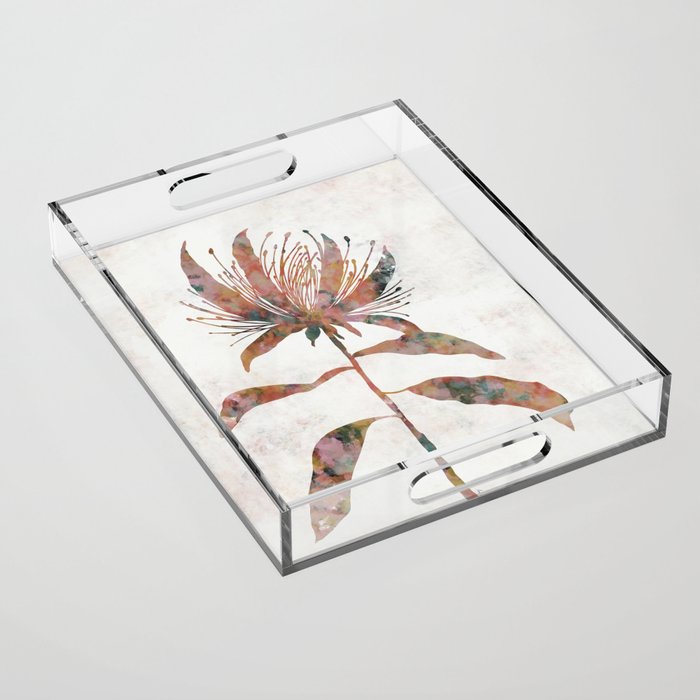 Silhouette plant acrylic Acrylic Tray Gallery Image 1