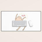 Honest Blob Says No Desk Mat Gallery Image 1
