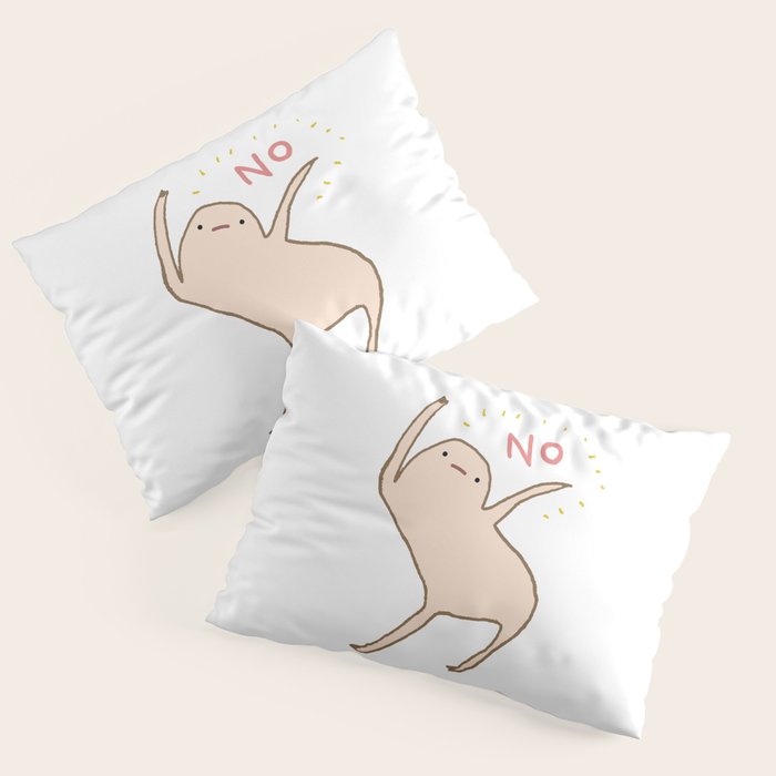 Honest Blob Says No Pillow Sham Gallery Image 3