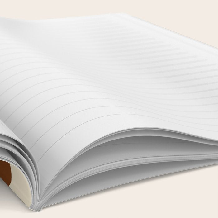 Retro 70s Stripe Colorful Rainbow 521 Notebook Gallery Image 2